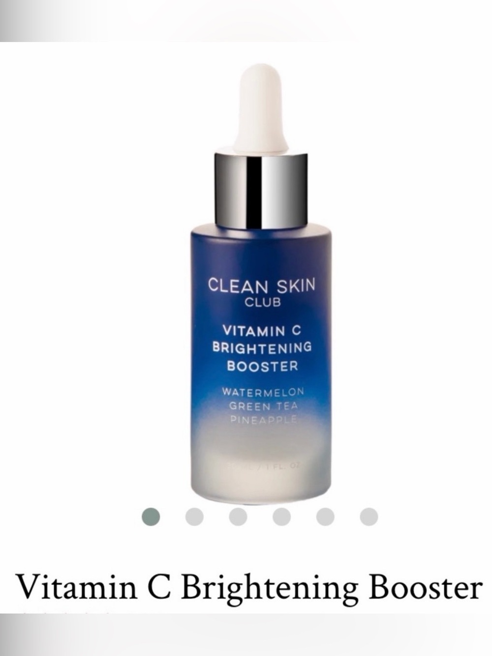 Clean Skin Club Vit. C Brightening Booster…